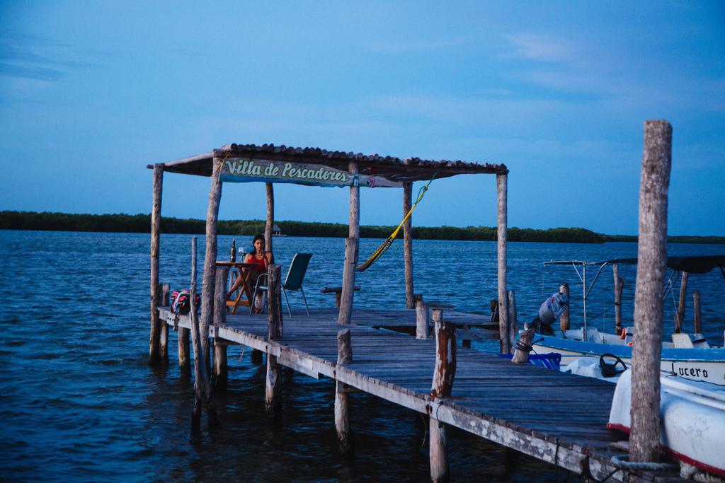 Hotel Villa De Pescadores Río Lagartos Екстериор снимка