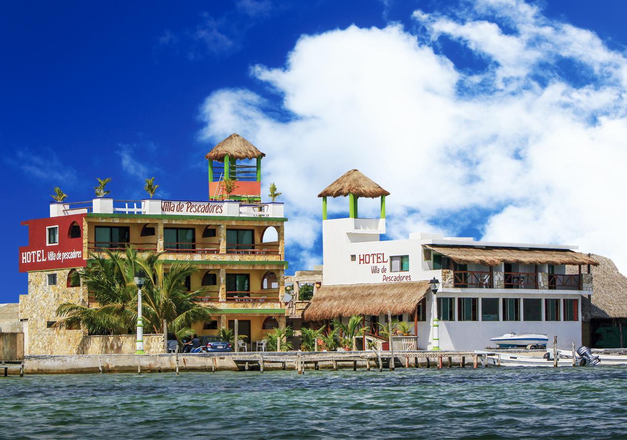 Hotel Villa De Pescadores Río Lagartos Екстериор снимка