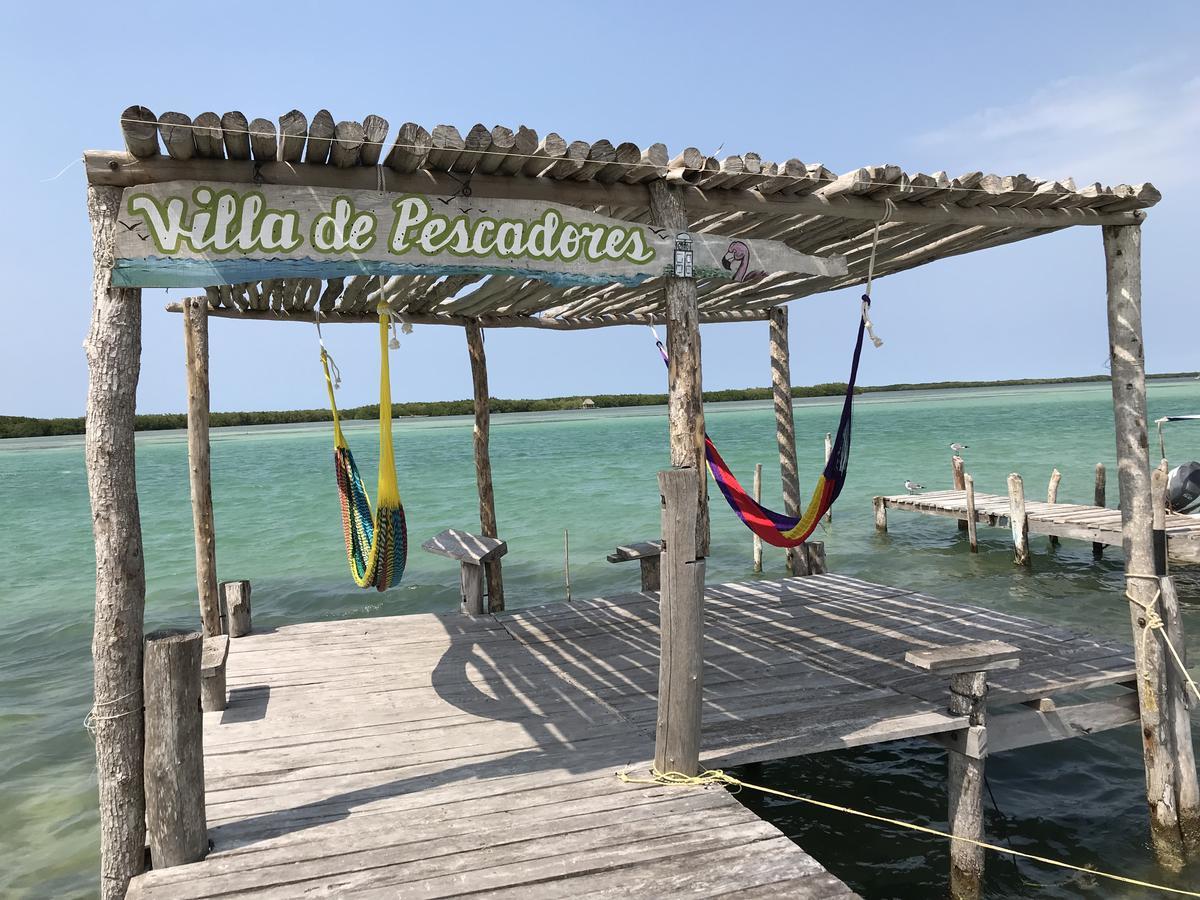 Hotel Villa De Pescadores Río Lagartos Екстериор снимка